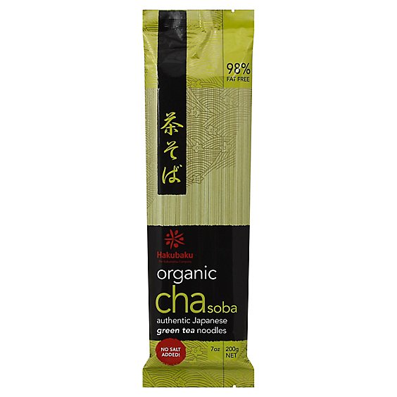 Hakubaku Organic Cha Soba - 7 Oz