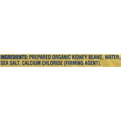 Bush's Organic Dark Red Kidney Beans - 15 Oz - Image 2