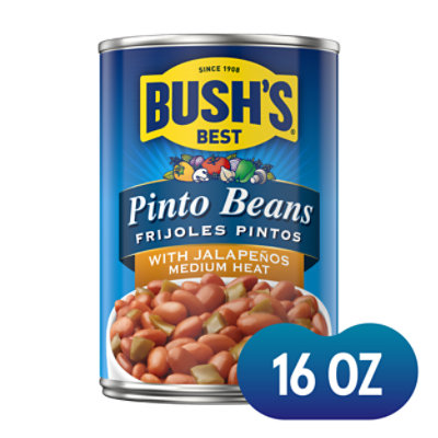 Bush's Pinto Beans with Jalapenos - 16 Oz - Image 1