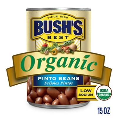 Bush's Organic Pinto Beans - 15 Oz - Image 2