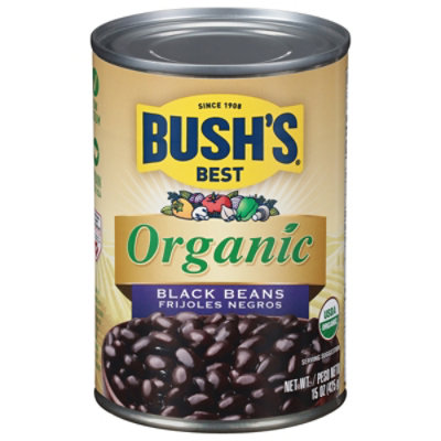 Bush's Organic Black Beans - 15 Oz - Image 4