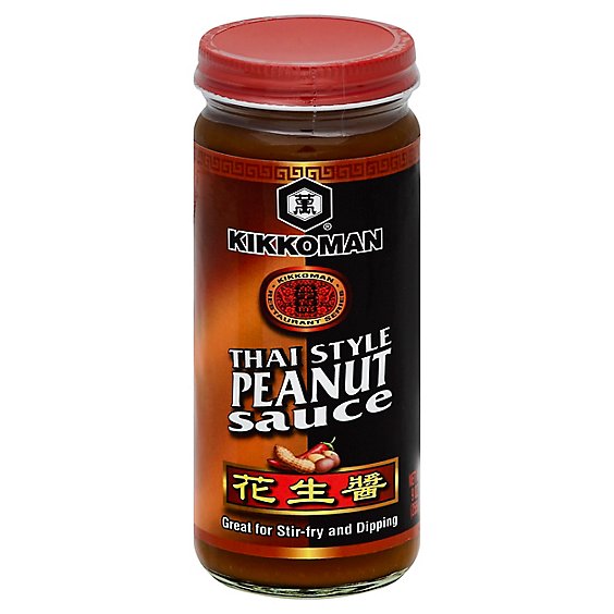 Kikkoman Thai Style Peanut Sauce - 9 Oz