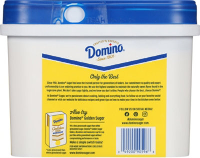 Domino Premium Pure Cane Granulated Sugar Tub - 3.5 LB - Image 5