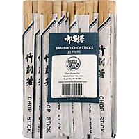 Family Chopsticks Bamboo - 30 Count - Image 1