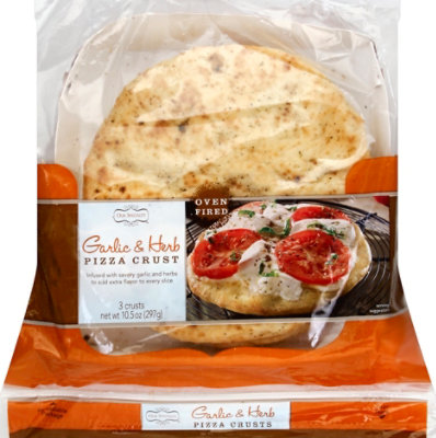 Our Specialty Garlic & Herb Pizza Crust - 10.5 Oz - Image 2