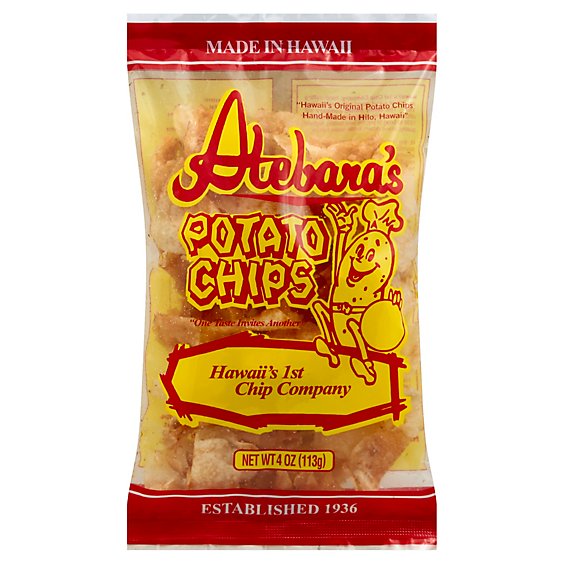 Atebaras Potato Chips - 4 Oz