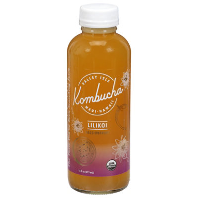 Valley Isle Kombucha Local Lilikoi - 16 Fl. Oz. - Image 3