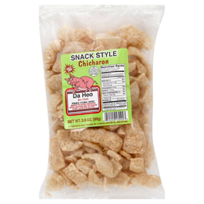 Roxy Chicharon Snack Style Spicy & Garlic Flavor - 3.5 Oz - Randalls