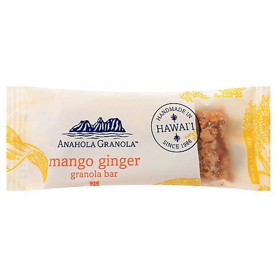 Anahola Granola MacaMania Bar Mango Ginger - 1.4 Oz