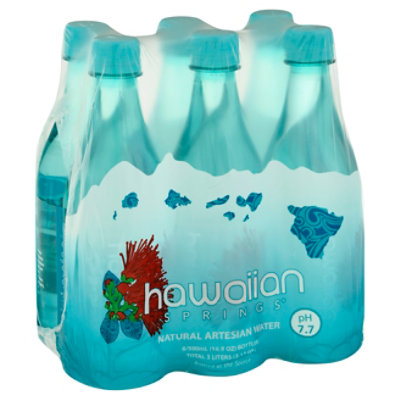 Hawaiian Springs Artesian Water - 6-500 Ml - Image 1