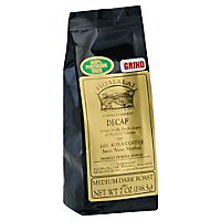 Hualalai Estate Coffee Grind Medium-Dark Roast Kona Decaf - 7 Oz - Image 1