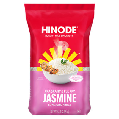 Hinode Rice Jasmine Thai Hom Mali - 5 Lb