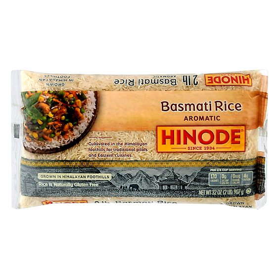 Hinode Rice Basmati Aged And Aromatic - 32 Oz