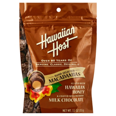 Hawaiian Host Macadamia Nuts Glazed With Hawaiian Honey - 11 Oz - Pavilions