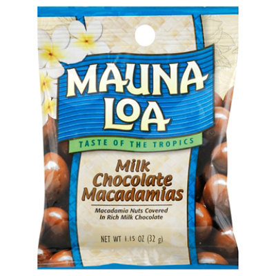 Mauna Loa Macadamias Milk Chocolate - 1.15 Oz - Pavilions