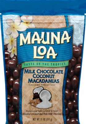 Mauna Loa Macadamias Milk Chocolate Coconut - 11 Oz - Image 2