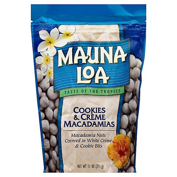 Mauna Loa Cookies & Creme Macadamia Standup Bag - 11 Oz