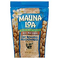Mauna Loa Macadamias Dry Roasted with Sea Salt - 11 Oz - Image 1