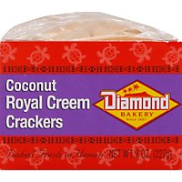 Diamond Bakery Coconut Royal Creme Crackers - 8 Oz - Image 2