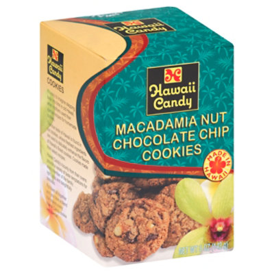 Hawaii Candy Chocolate Chip Macadamia Nut Cookies 5 Oz Safeway