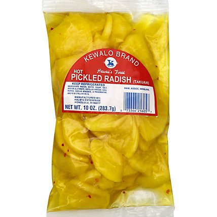 Kewalo Hot Pickled Radish Takuan - 10 Oz - Image 2