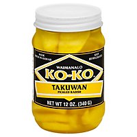 Koko Takuan Radish Sliced Prepacked - 12 Oz - Image 1
