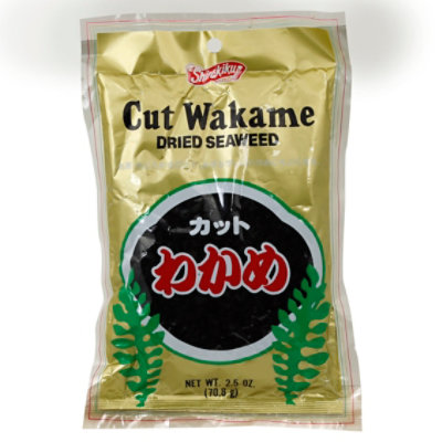 Shirakiku Cut Wakame Dried Seaweed - 2.5 Oz - Vons