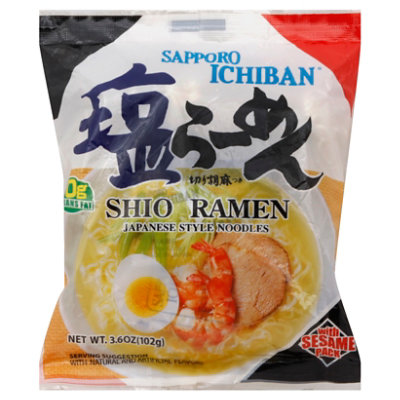 Sapporo Ichiban Shio Ramen - 3.6 Oz