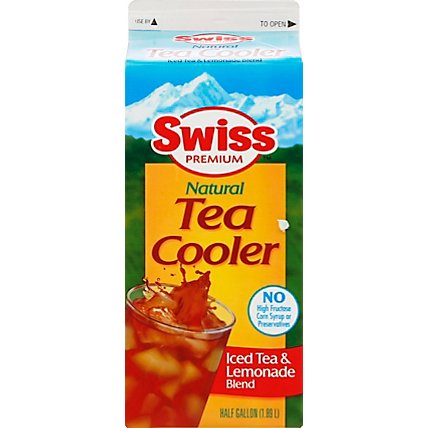 Swiss Premium Tea W/Lemon - 64 Fl. Oz. - Image 2