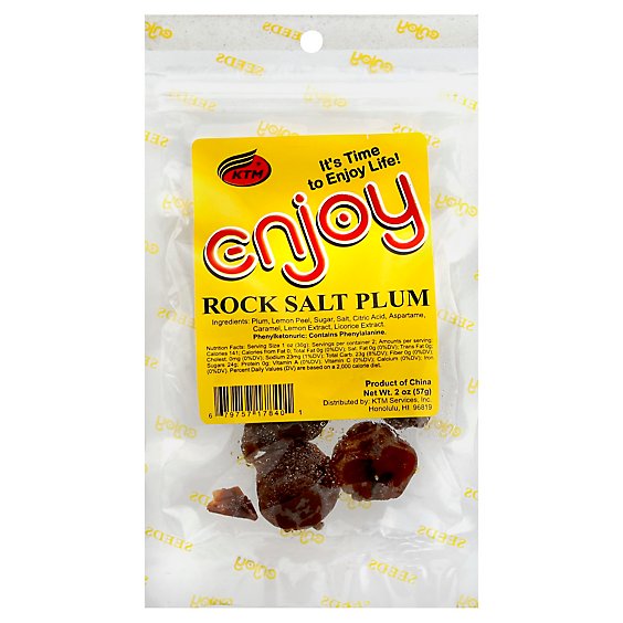Enjoy Rock Salt Plum - 2 Oz