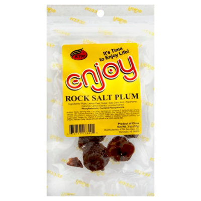 Enjoy Rock Salt Plum 2 Oz Vons