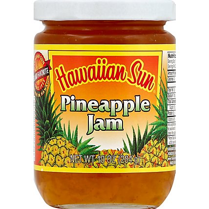 Hawaiian Sun Jam Pineapple - 10 Oz - Image 2