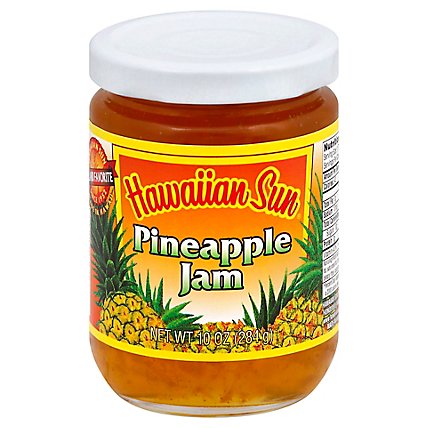 Hawaiian Sun Jam Pineapple - 10 Oz - Image 1