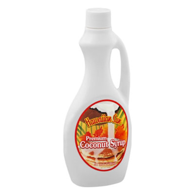 日本買付 Hawaiian Sun Premium Coconut Syrups 8.3 fl. oz. Mini