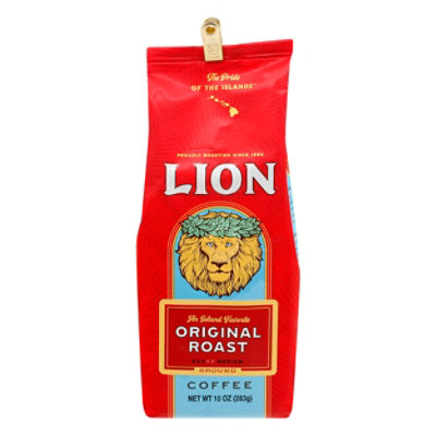 Lion Coffee Auto Drip Grind Medium Roast Original - 10 Oz - Image 3