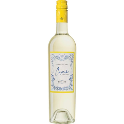 Cupcake Vineyards Moscato White Wine - 750 Ml