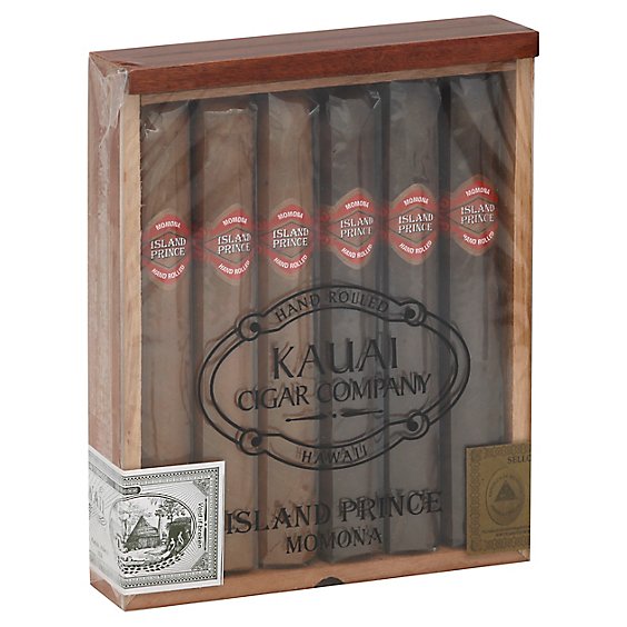 Island Prince Cigar Momona In Box Mixed - 6 Count