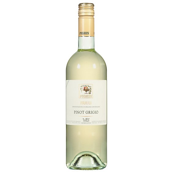 Pighin Friuli Pinot Grigio Wine - 750 Ml