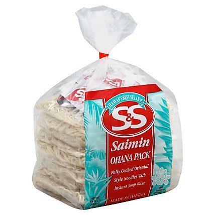 S & S Ohana Pack Saimin Noodles With Instant Soup Base - 40.5 Oz - Image 1