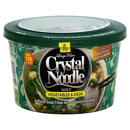 Crystal Noodle Soup Vegetable Egg - 1.83 Oz - Image 1