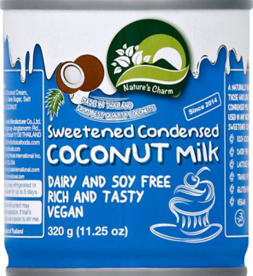 Natures Charm Sweetened Condensed Coconut Milk - 11.25 Oz - Image 2