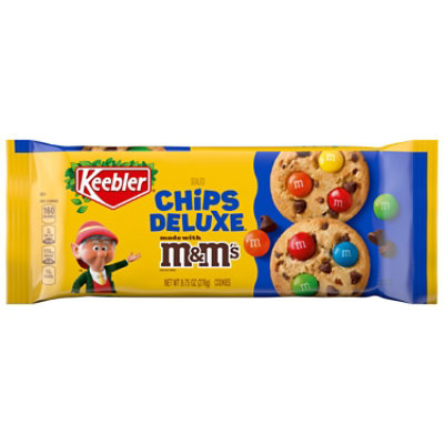 Keebler Chips Deluxe Cookies Made with M&M’s - 9.75 Oz - Image 2
