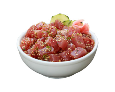 Seafood Service Counter Poke Ahi Wasabi Previously Frozen - Co - 0.50 LB