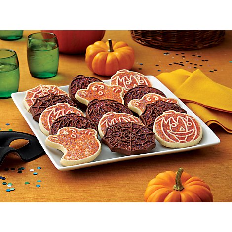 Bakery Cookies Cutout Halloween 24 Count - Each