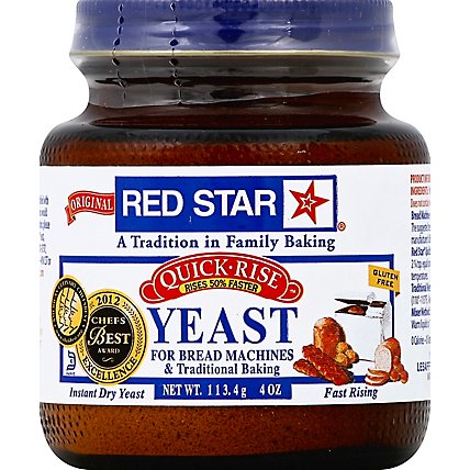 Red Star Yeast Quick Rise Jar - 4 Oz - Image 2