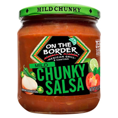 On The Border Salsa Chunky Mild Jar - 16 Oz - Image 3