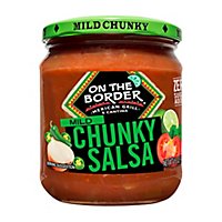 On The Border Salsa Chunky Mild Jar - 16 Oz - Image 2