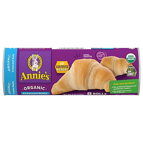 Annies Homegrown Rolls Crescent Organic - 8 Oz