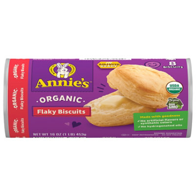 Annies Homegrown Biscuits Organic Flaky - 16 Oz - Image 1