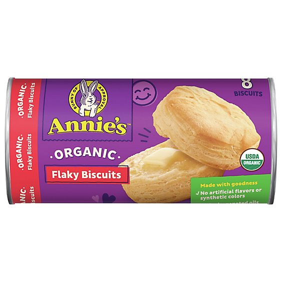 Annies Homegrown Biscuits Organic Flaky - 16 Oz